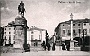 via del santo, con tram, nel 1911 (Oscar Mario Zatta)